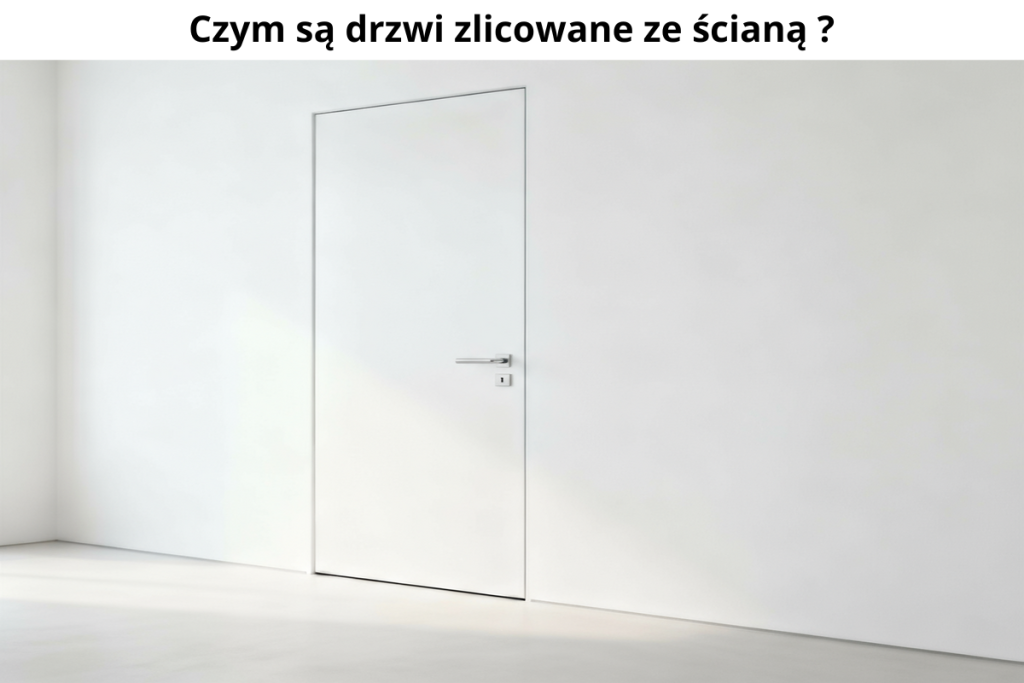 Drzwi zlicowane ze ścianą